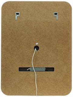 Зеркало с подсветкой Art&Max Genova 60x80см чёрный AM-Gen-600-800-DS-F